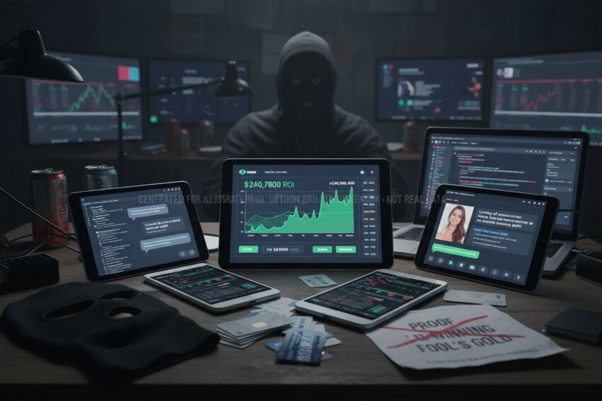 Why you shouldn’t trust crypto profit screenshots online